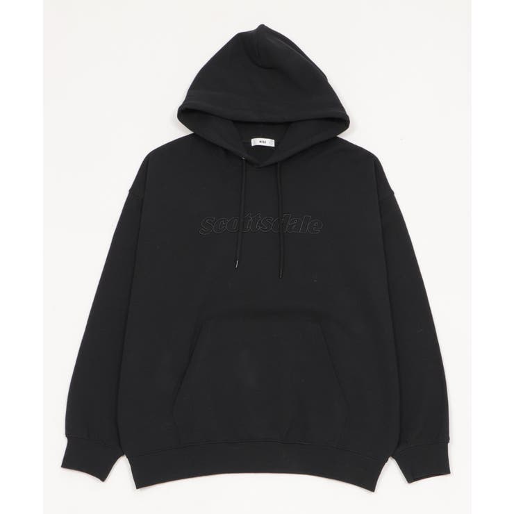 エンボスステッチロゴプルパーカー | WEGO【MEN】 | 詳細画像13 