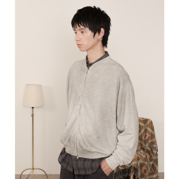 ブラストダブルZIPスウェットカーディガン | WEGO【MEN】 | 詳細画像9 