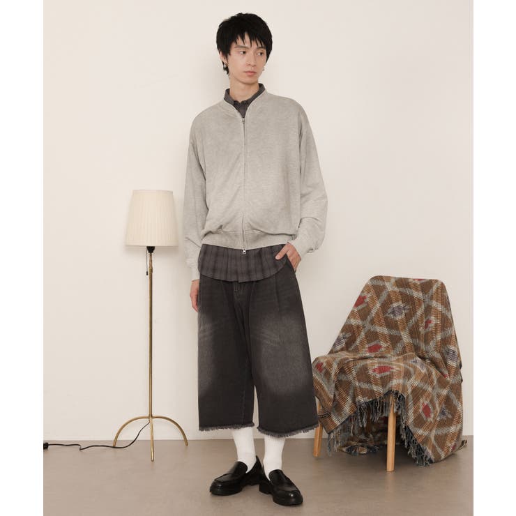 ブラストダブルZIPスウェットカーディガン | WEGO【MEN】 | 詳細画像11 