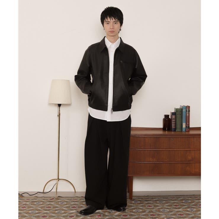 PUダブルZIPブルゾン | WEGO【MEN】 | 詳細画像20 