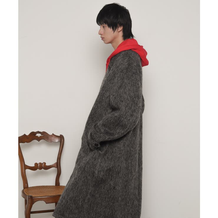 シャギーオーバーコート | WEGO【MEN】 | 詳細画像18 