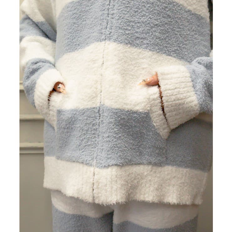 ボーダーZIPパーカー | WEGO【WOMEN】 | 詳細画像15 