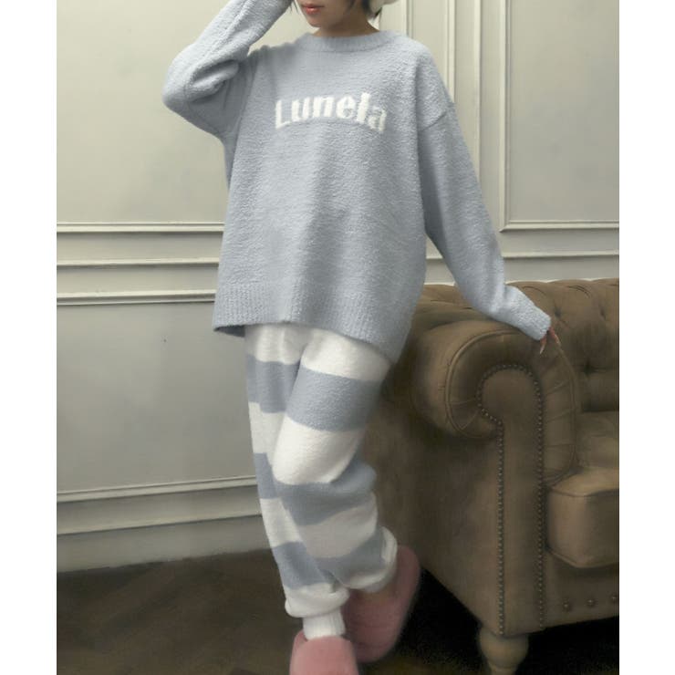 ブルー | ロゴルームウェアセット | WEGO【WOMEN】