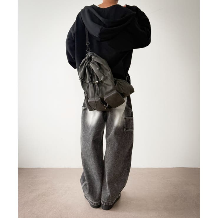 2ポケットPUドロストナップサック | WEGO【MEN】 | 詳細画像4 