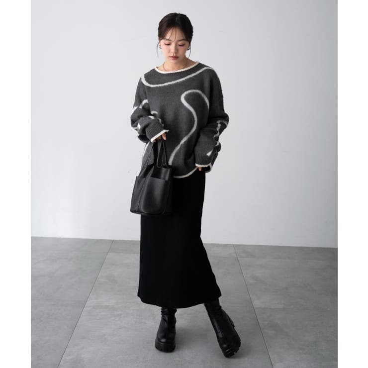 ニュアンスライン配色プルオーバー | WEGO【WOMEN】 | 詳細画像11 