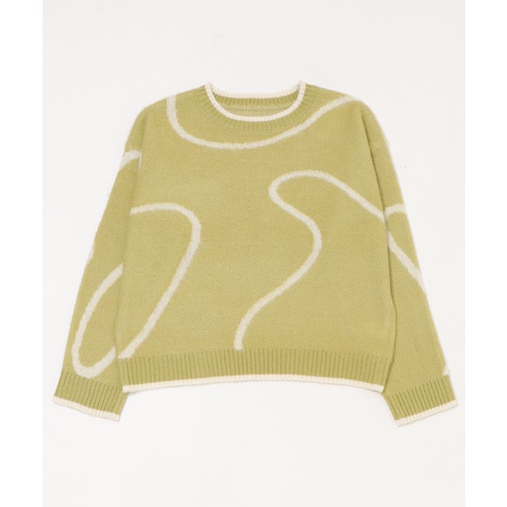 ニュアンスライン配色プルオーバー | WEGO【WOMEN】 | 詳細画像12 