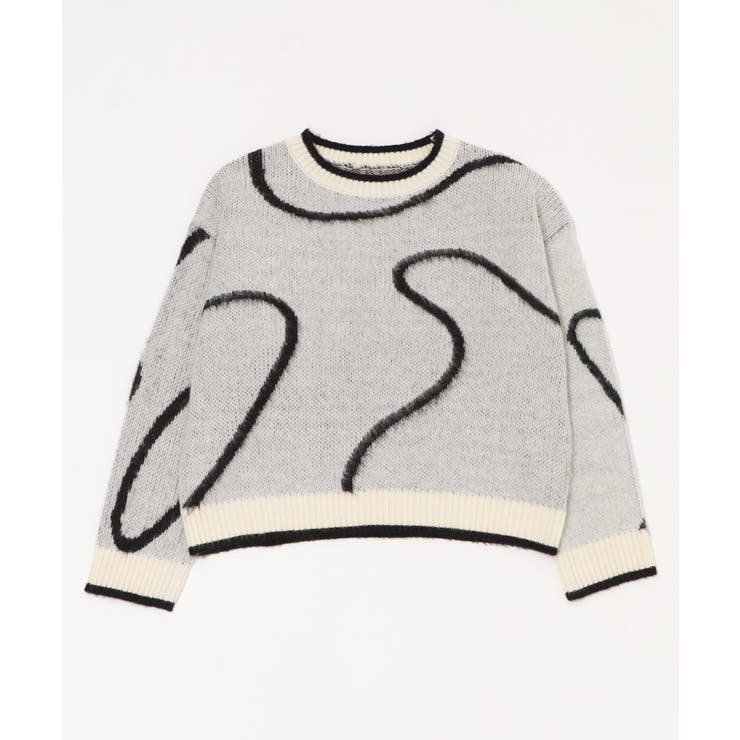 ニュアンスライン配色プルオーバー | WEGO【WOMEN】 | 詳細画像13 