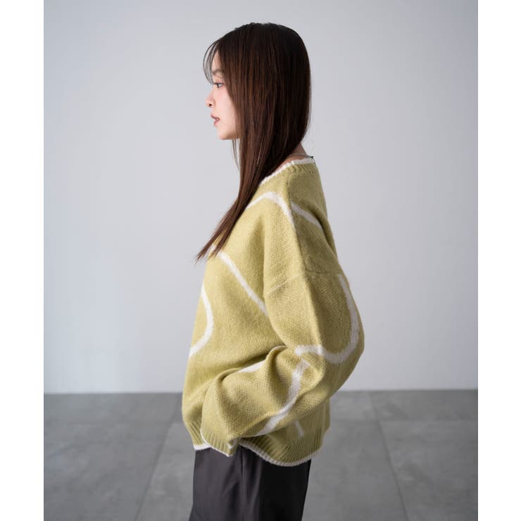 ニュアンスライン配色プルオーバー | WEGO【WOMEN】 | 詳細画像18 