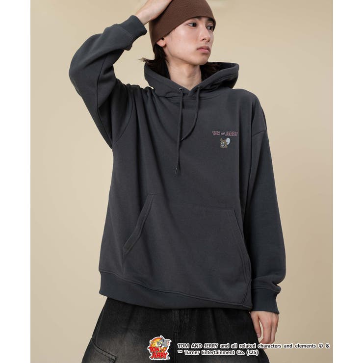 TOMandJERRYグラフィックプルオーバー | WEGO【MEN】 | 詳細画像24 