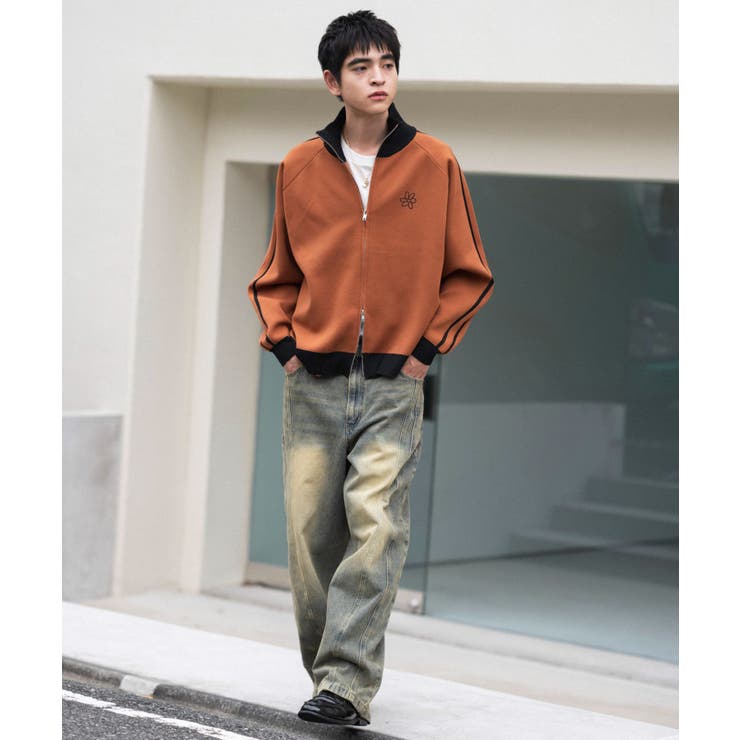 ライントラックニットジャケット | WEGO【MEN】 | 詳細画像2 
