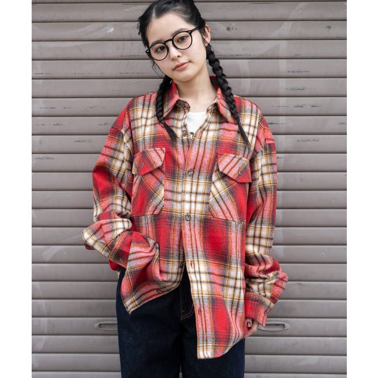 ヘビーネルチェックシャツ(LS) | WEGO【MEN】 | 詳細画像7 