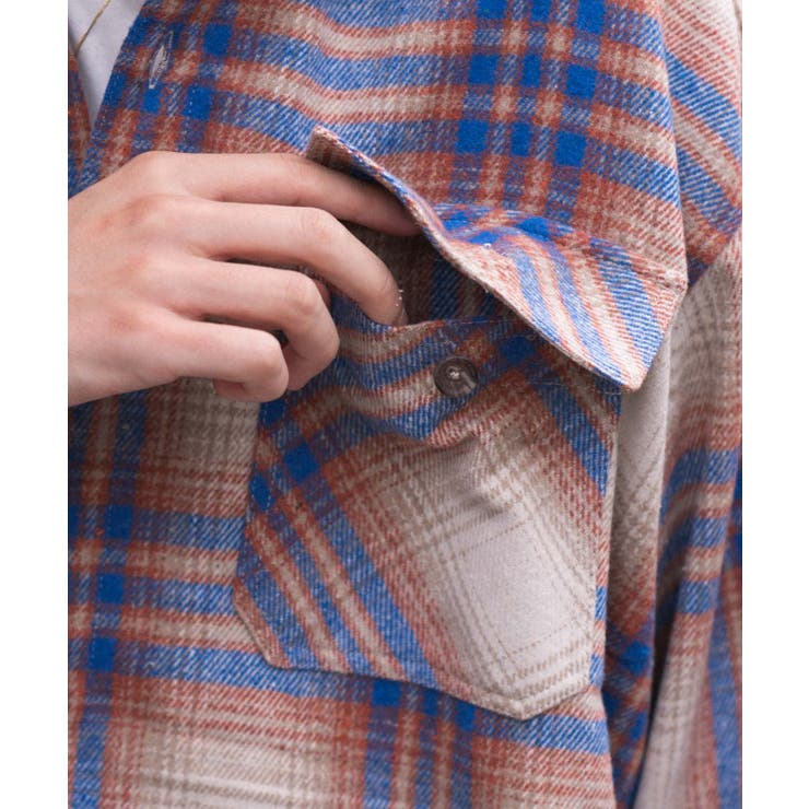 ヘビーネルチェックシャツ(LS) | WEGO【MEN】 | 詳細画像22 