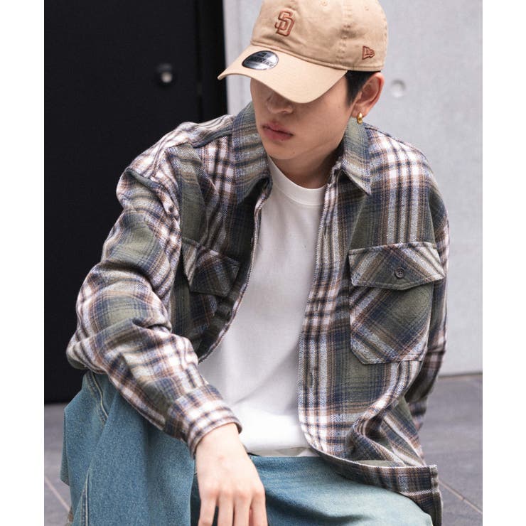 ヘビーネルチェックシャツ(LS) | WEGO【MEN】 | 詳細画像36 