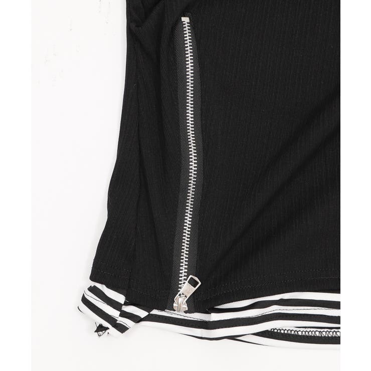 クロスジップデザイントップ | WEGO【WOMEN】 | 詳細画像5 