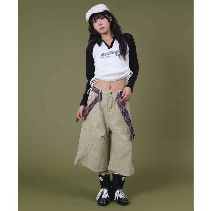 タイ付きデザインバレルデニム | WEGO【WOMEN】 | 詳細画像2 