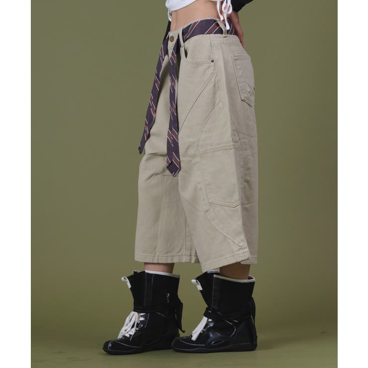 タイ付きデザインバレルデニム | WEGO【WOMEN】 | 詳細画像3 