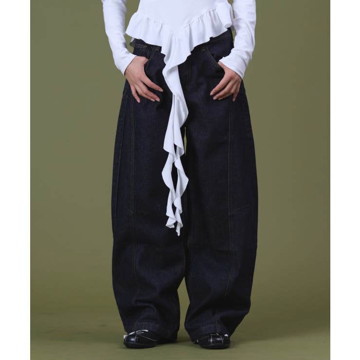 スラブカーブデニム | WEGO【WOMEN】 | 詳細画像1 