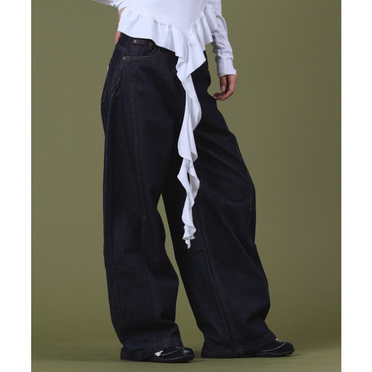 スラブカーブデニム | WEGO【WOMEN】 | 詳細画像5 