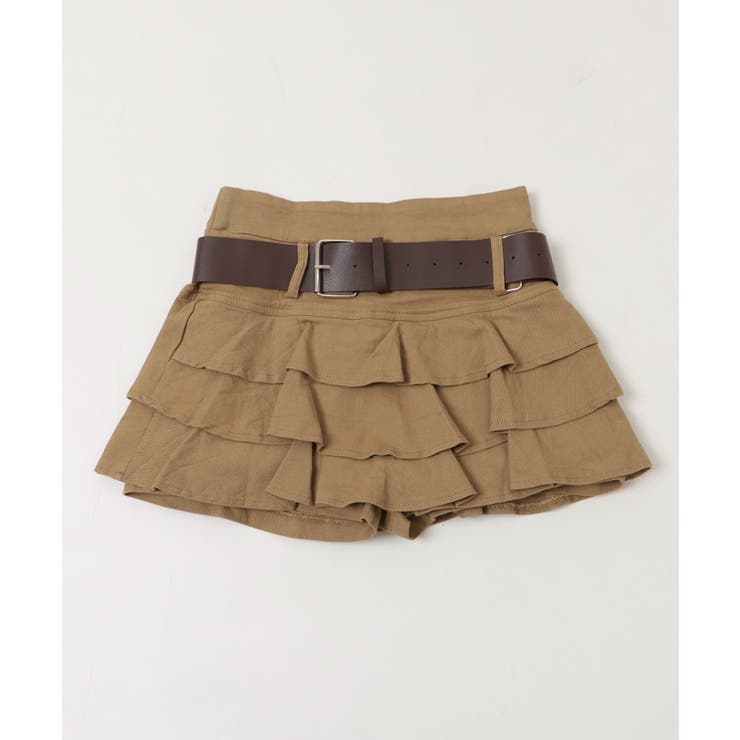 ベルト付きティアードミニスカパン | WEGO【WOMEN】 | 詳細画像13 