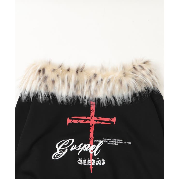 ファーオフショルダークロスプルオーバー | WEGO【WOMEN】 | 詳細画像12 