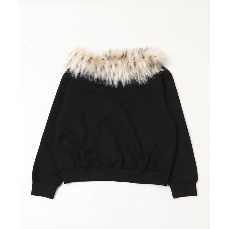 ファーオフショルダークロスプルオーバー | WEGO【WOMEN】 | 詳細画像17 