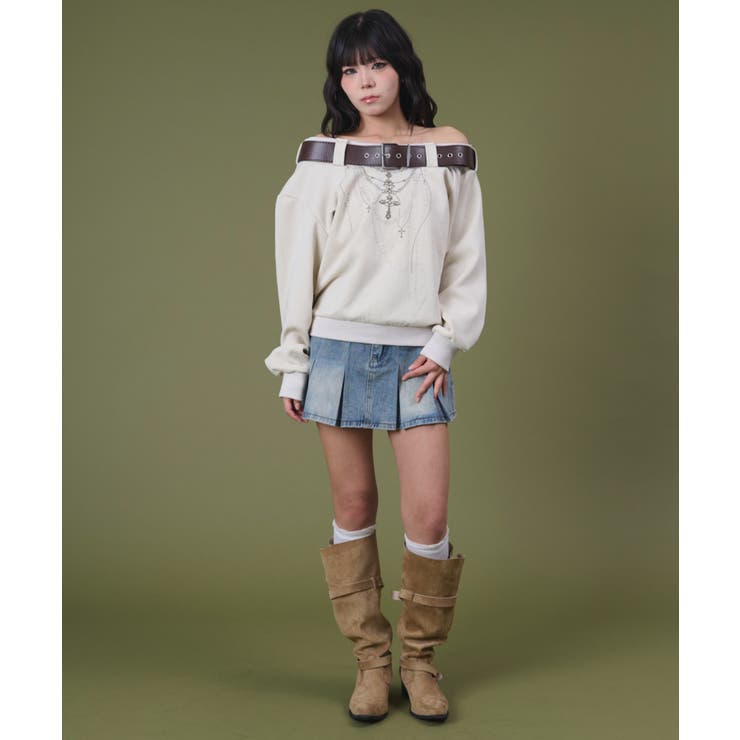 ベルトトップオフショルダー | WEGO【WOMEN】 | 詳細画像2 