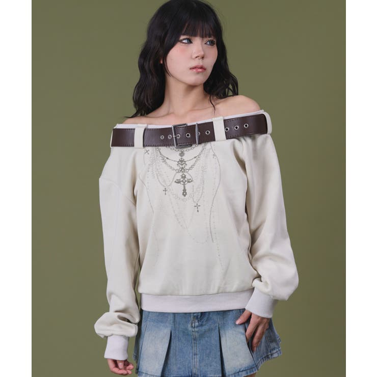 ベルトトップオフショルダー | WEGO【WOMEN】 | 詳細画像3 