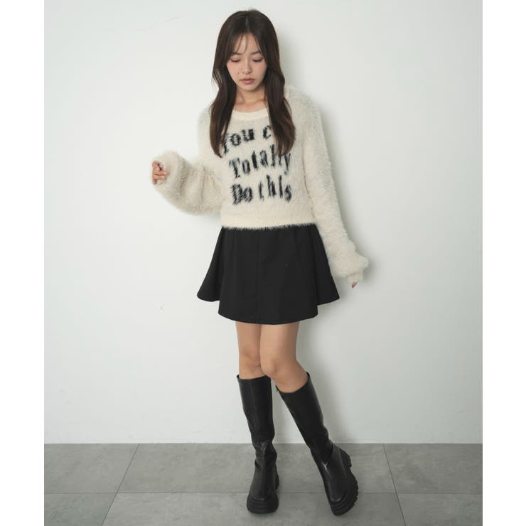 ハイウエストフレアスカパン | WEGO【WOMEN】 | 詳細画像2 