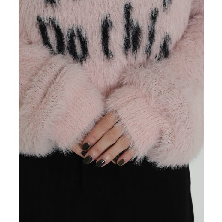 ロゴシャギーショートニット | WEGO【WOMEN】 | 詳細画像7 