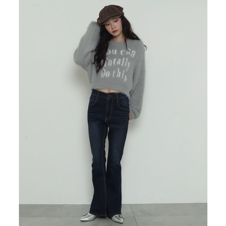 ロゴシャギーショートニット | WEGO【WOMEN】 | 詳細画像27 