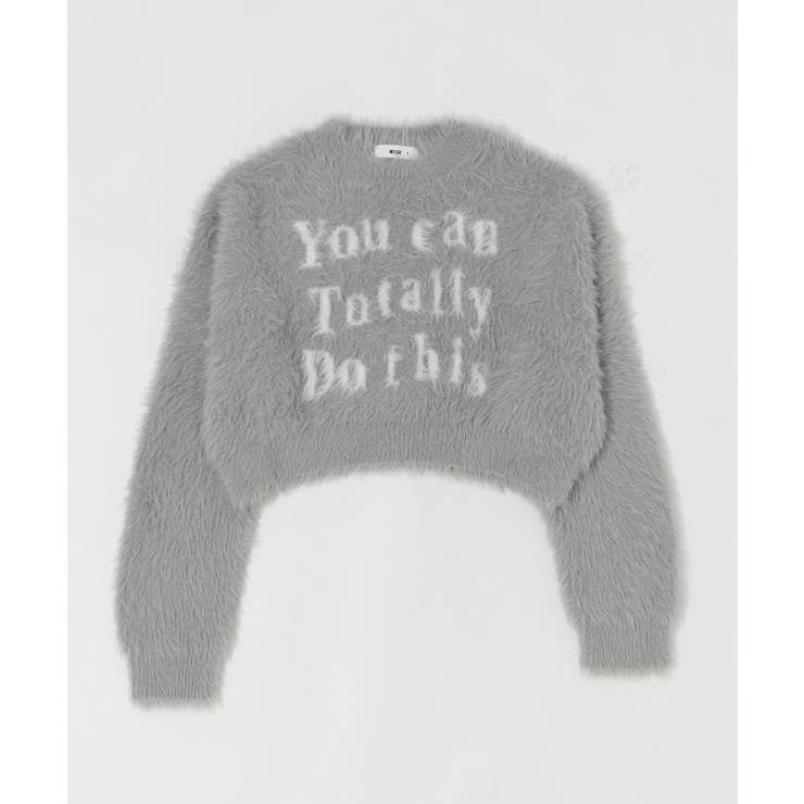 ロゴシャギーショートニット | WEGO【WOMEN】 | 詳細画像30 