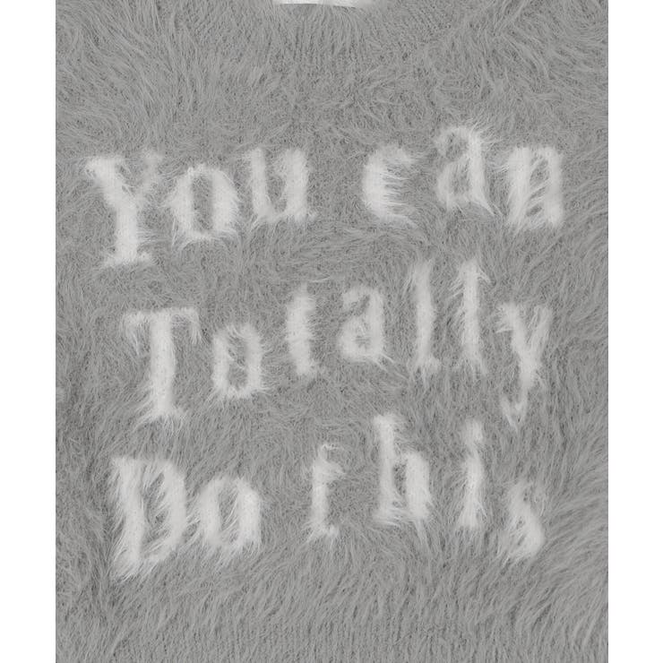 ロゴシャギーショートニット | WEGO【WOMEN】 | 詳細画像33 