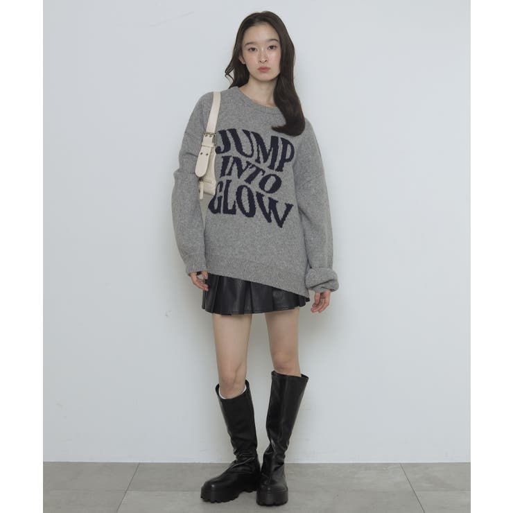フラッフィーグラフィックニットBIGプルオーバー | WEGO【WOMEN】 | 詳細画像21 