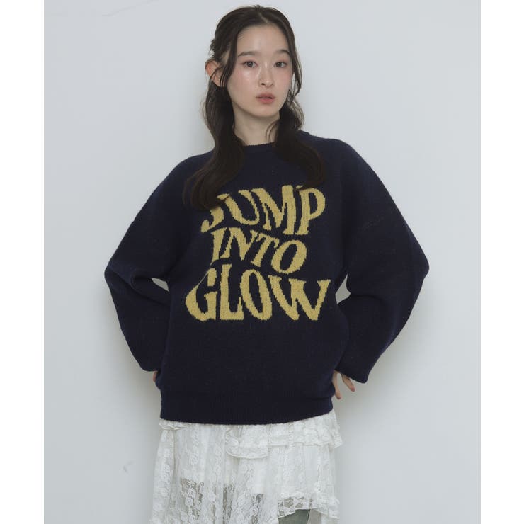 フラッフィーグラフィックニットBIGプルオーバー | WEGO【WOMEN】 | 詳細画像43 