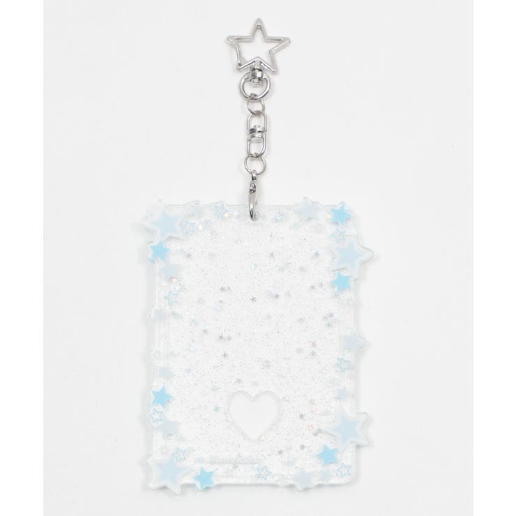 サックス | キラキラスターカードホルダーキーホルダー | WEGO【WOMEN】