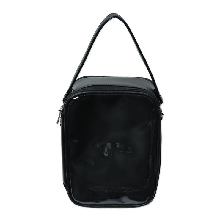 ブラック | ダブルフェイスマルチWAYぬいポーチ | WEGO【WOMEN】