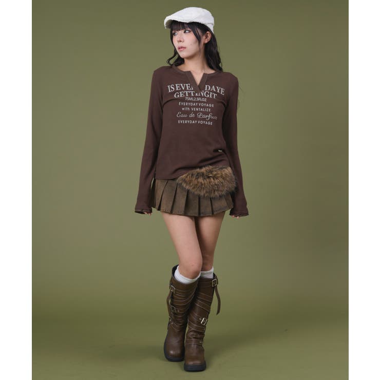 PUドッキングロゴトップ | WEGO【WOMEN】 | 詳細画像2 