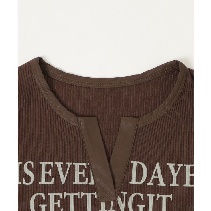 PUドッキングロゴトップ | WEGO【WOMEN】 | 詳細画像12 