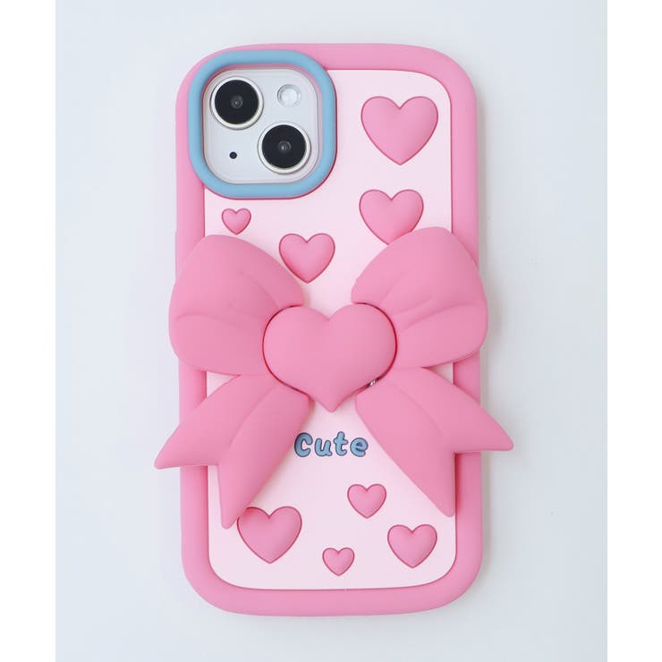 ハートリボンiphoneケース | WEGO【WOMEN】 | 詳細画像1 