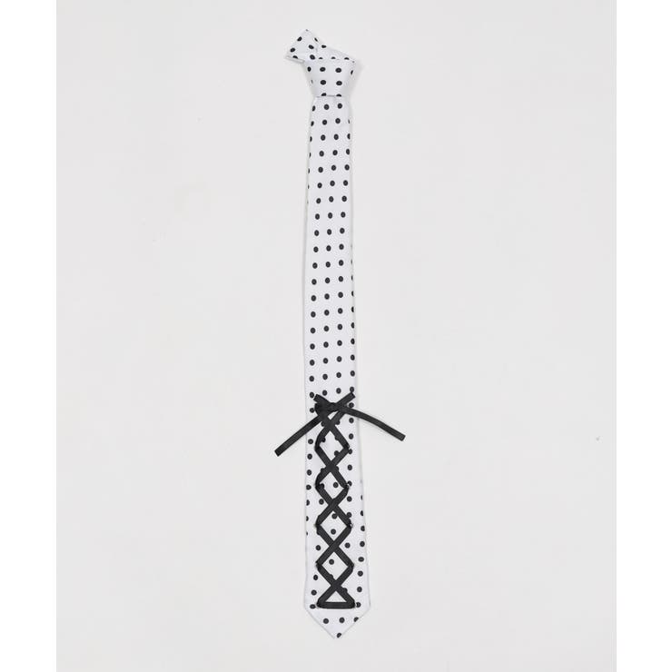 レースアップリボンラインストーンネクタイ | WEGO【WOMEN】 | 詳細画像9 