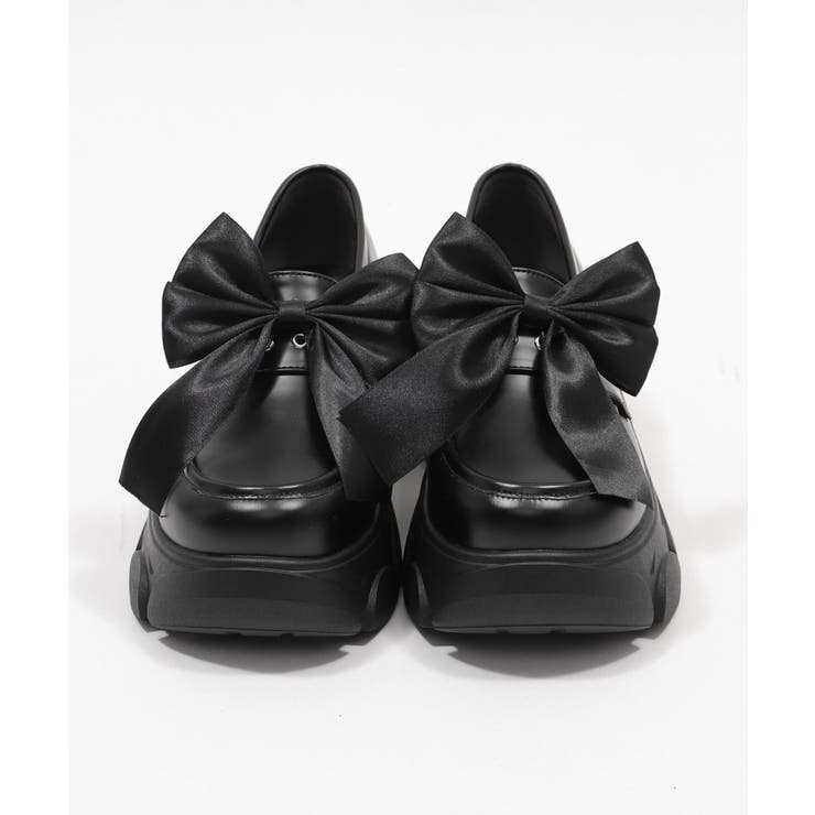 2wayリボン厚底ローファー | WEGO【WOMEN】 | 詳細画像14 