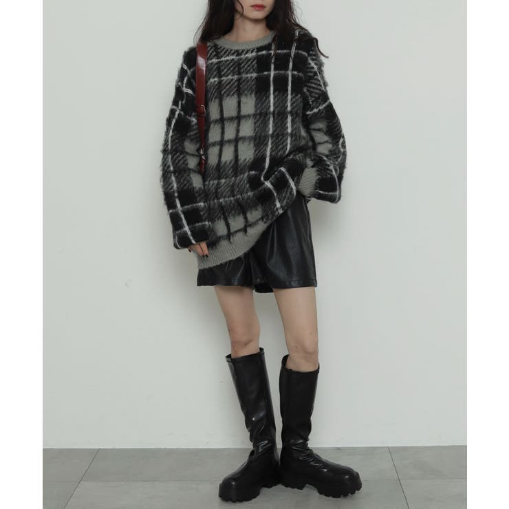 シャギーパターンニットBIGプルオーバー | WEGO【WOMEN】 | 詳細画像20 