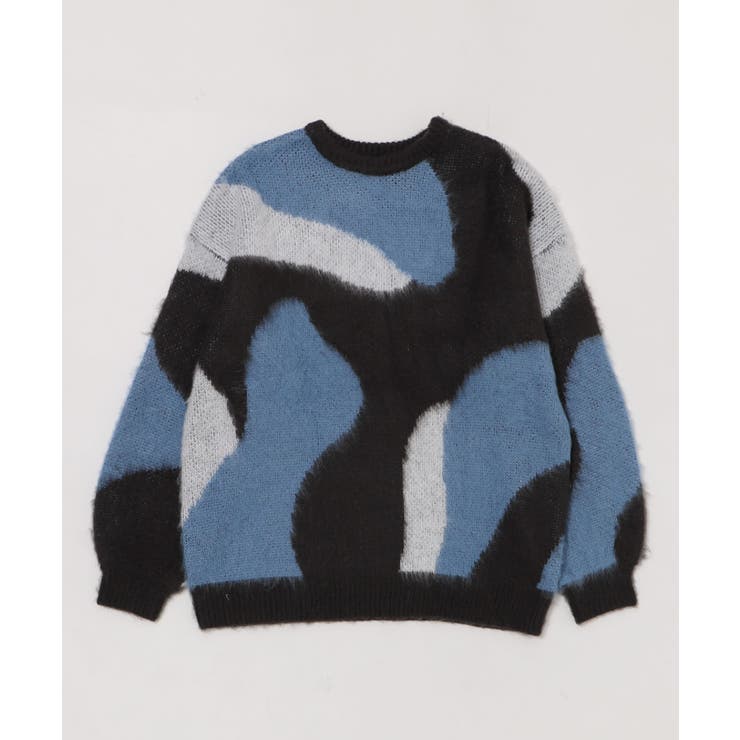 シャギーパターンニットBIGプルオーバー | WEGO【WOMEN】 | 詳細画像42 