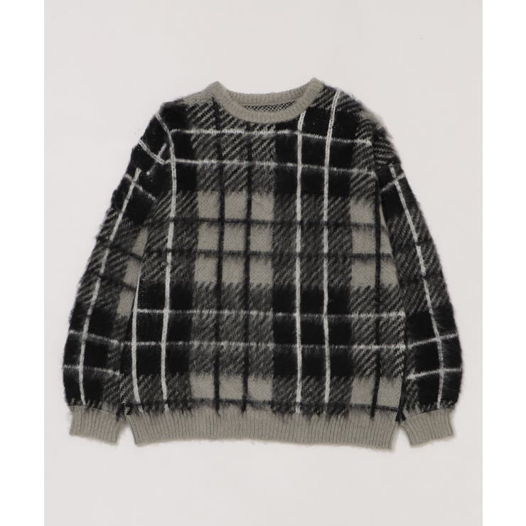 シャギーパターンニットBIGプルオーバー | WEGO【WOMEN】 | 詳細画像45 