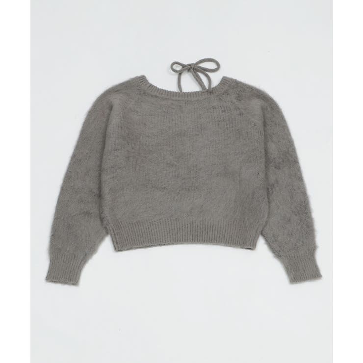 シャギー2WAYグラフィックワンショルニット | WEGO【WOMEN】 | 詳細画像21 