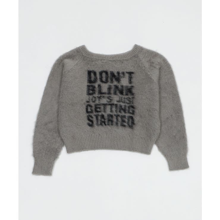 シャギー2WAYグラフィックワンショルニット | WEGO【WOMEN】 | 詳細画像22 