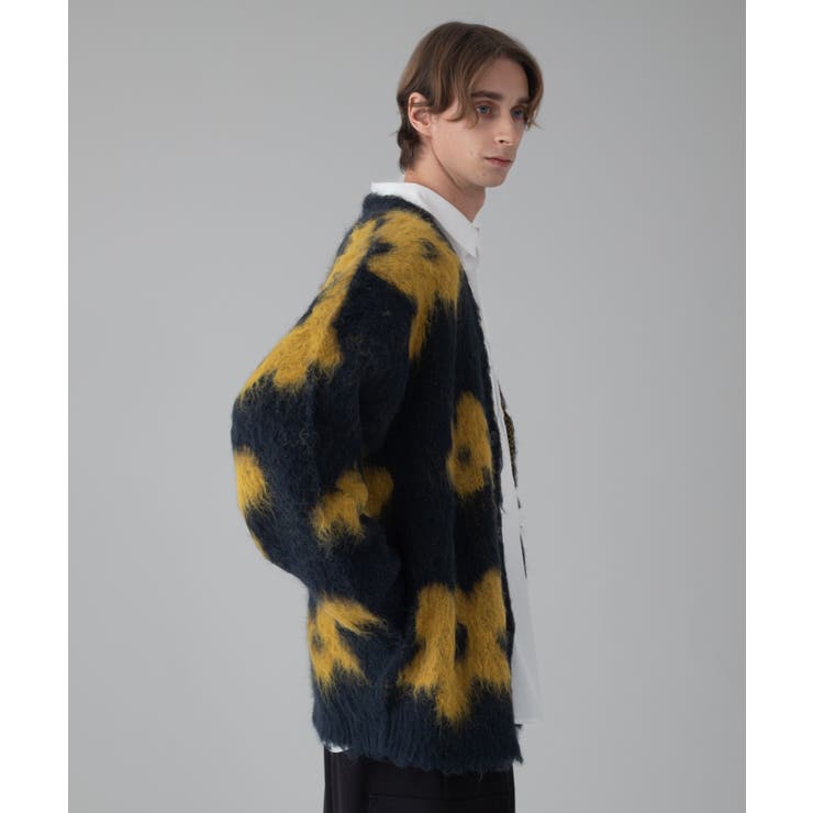 モヘアタッチパターンカーディガン | WEGO【MEN】 | 詳細画像17 