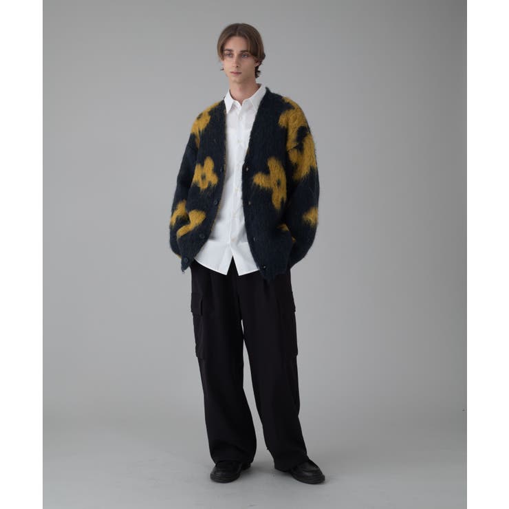 モヘアタッチパターンカーディガン | WEGO【MEN】 | 詳細画像19 