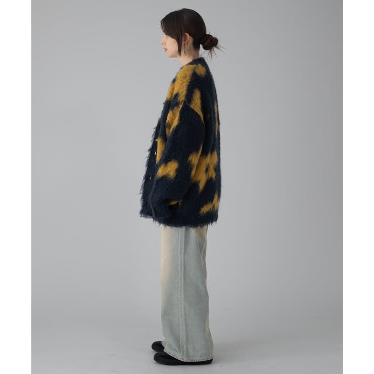 モヘアタッチパターンカーディガン | WEGO【MEN】 | 詳細画像28 