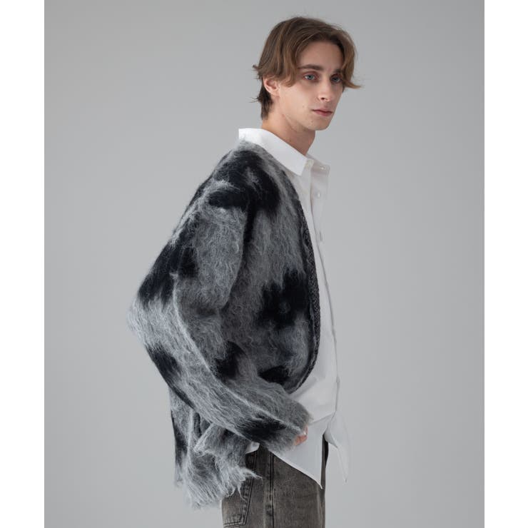 モヘアタッチパターンカーディガン | WEGO【MEN】 | 詳細画像50 
